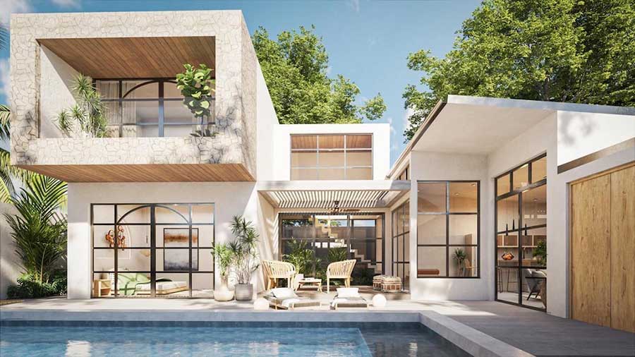 New Moroccan-Inspired 2-Bed Garden Pool Villas, Ban Rak